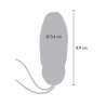 Toyjoy - Happiness You Crack Me Up Vibrateur Rose Télécommande